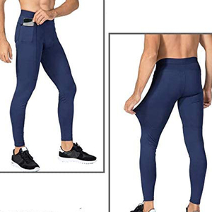 Premium Quality Custom 2026 Men's Athletic Pants Sports Tights Gym Running Base Layer Cool Dry Workout Best <b>Compression</b> <b>Legging</b> - Product Image 5