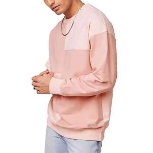 Sweat-shirt Homme Personnalisé Col Rond en Coton Mélangé Coupe Oversize – Prix de Gros - Product Image 3