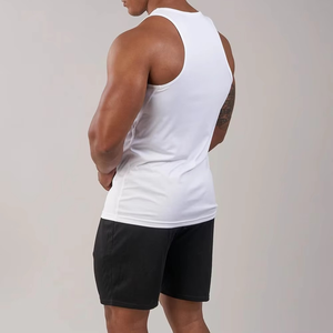 Débardeurs de sport pour hommes, nouvelle mode, personnalisables OEM, coupe slim, prix de gros abordable - Product Image 4