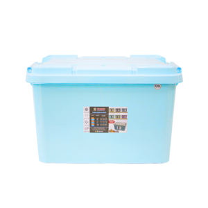 Durashelf-Caja de almacenamiento de plástico apilable para el trabajo diario, duraderas, de bajo costo, para cocina, ropa, comida, 150L - Product Image 4