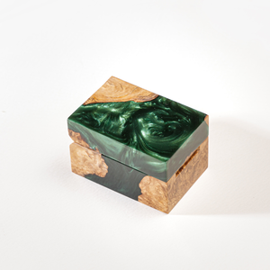 Caja para Anillo de Compromiso, Caja para Anillo de Boda, Caja para Propuesta de Matrimonio, Caja de Madera para Anillo, Caja para Anillo de Aniversario - Product Image 5