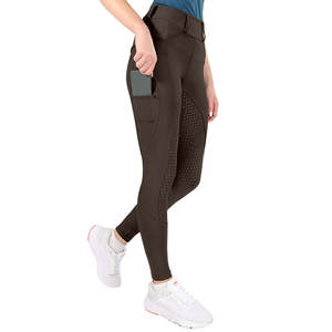 Ropa Ecuestre Ligera y Ecológica para Mujer, Elástica en Cuatro Direcciones, Spandex/Nailon, Suave, de Longitud Completa, para Montar a Caballo - Product Image 4
