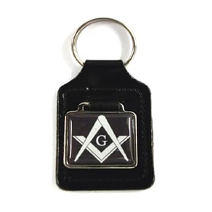 Llavero Masónico de Francmasonería con Compás y Escuadra, Accesorio de Hermandad, Diseño Elegante para Hombres, Idea de Regalo para Logia, para Llevar Diariamente en la Bolsa - Product Image 2