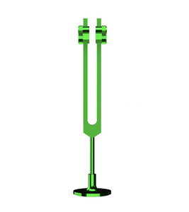Nouvel ensemble de diapasons Solfeggio vert, alimentation manuelle, fréquence thérapeutique, réparation du ADN, équilibrage des chakras, son - Product Image 3