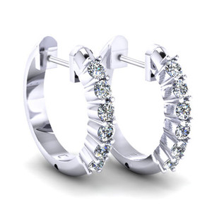 ต่างหูห่วงทองคำ 10K - Product Image 2