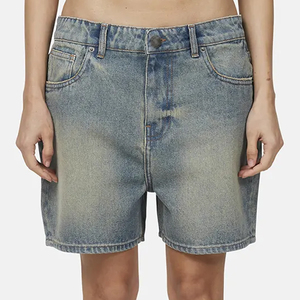 OEM baggy denim shorts women loose shorts relaxed fit summer casual daily wear factory supply - Product Image 1