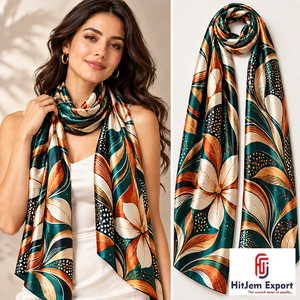 Premium <b>Long</b> <b>Scarf</b> Soft Fabric Custom Printing White Label Low MOQ OEM ODM Textile Manufacturer - Product Image 3