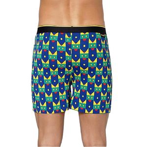 Boxers pour hommes respirants et écologiques en Spandex/Coton, fabriqués directement en usine, taille haute, design personnalisé, impression numérique sans couture - Product Image 6