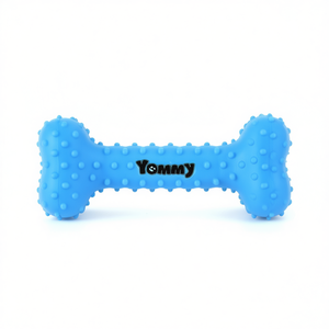 Jouet à mâcher pour animaux de compagnie Yommy, os en caoutchouc de 10,5 cm pour chien - Product Image 2