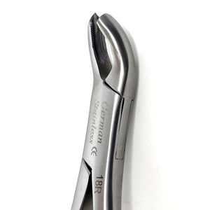 Pinzas de Extracción Dentales de Acero Inoxidable Eléctricas de Primera Calidad, Número 7, Patrón Inglés para Raíces Superiores, Instrumentos Dentales con Certificación CE - Product Image 3