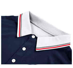 Chemise en jersey de qualité supérieure pour homme, couleur unie, coutures solides, facile à laver, manches courtes, respirante, confort quotidien, douce pour la peau - Product Image 4