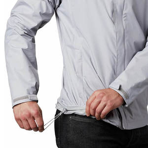 Veste de pluie imperméable pour homme |   Veste coupe-vent légère à capuche |   Fournisseur de vêtements d'extérieur résistants aux intempéries avec étiquette privée personnalisée - Product Image 6