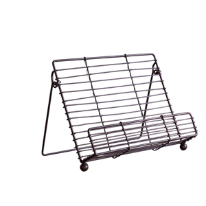 Support de Livres en Métal Noir pour Cuisine et Bureau – Étagère de Rangement Organisatrice – Décoration Maison & Bureau – Offre Spéciale - Product Image 4