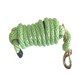 Fabricante de cuerdas de plomo para caballos de alta calidad al por mayor, cuerdas de plomo ecuestres coloridas de algodón resistentes al desgaste - Product Image 1