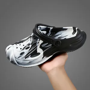 รองเท้าแตะผู้ชาย Litfun รุ่นปี 2025 สำหรับฤดูร้อน แบบกันน้ำ ทำจากวัสดุ EVA เหมาะสำหรับใส่ในสวน แฟชั่นลายพราง รองเท้าแตะชายหาดกลางแจ้ง รองเท้าแตะแบบสวมในบ้าน - Product Image 1