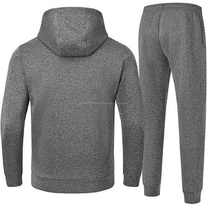 ชุดเซ็ตเสื้อฮู้ดดี้ปักลายดีไซน์ใหม่ ผ้าฝ้าย 100% กางเกงทรงบานแบบสแต็ค ชุดจ็อกเกอร์แบบสแต็ค ชุดสเวตสูทแบบสแต็ค ชุดแทรคสูทสำหรับผู้ชาย ปี 2026 - Product Image 2