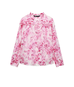 Robe de soirée décontractée ample pour femmes musulmanes, chemise à manches courtes imprimée pour femmes - Product Image 6