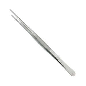 Instruments chirurgicaux vétérinaires de haute qualité en acier inoxydable, pinces à tissus chirurgicales, pinces droites de 16 cm - Product Image 2