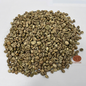 Grains de café Robusta vert d'origine vietnamienne en gros, saveur intense, haute teneur en caféine, grains de café crus pour torréfacteurs - Product Image 1