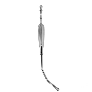 Tubo de succión para el cuero cabelludo con mango y conector de punta, instrumento quirúrgico autoclavable de acero inoxidable de alta calidad - Product Image 5