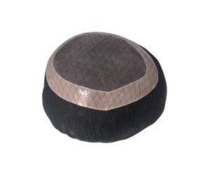 Human Hair Mono Base Toupee Bonnet <b>Wig</b> for <b>Men</b> with Bangladesh Hair Patches and Taz Hair - Product Image 6