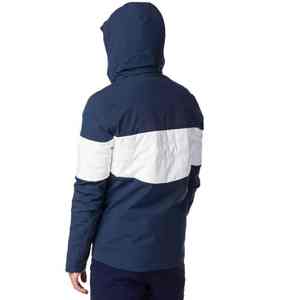 Veste coupe-vent d'extérieur OEM, veste de neige, design professionnel de haute qualité, blocs de couleur personnalisés, respirante et imperméable - Product Image 2