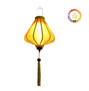 Lanterne en soie faite à la main en forme de lotus, lanterne rose, fabricant vietnamien, export en gros - Product Image 3