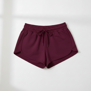 Shorts Deportivos Flexibles para Mujer, Cintura Elástica, Suaves, para Entrenamiento, Estilo de Vida Activo, Fabricante OEM - Product Image 1
