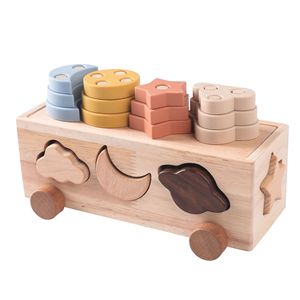 Boîte d'activités éducatives pour nourrissons et tout-petits avec blocs de construction numériques - Product Image 1
