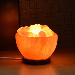 Lámpara de Sal Rosa del Himalaya Portátil Hecha a Mano, Cristal Natural, Decorativa, para Hogar, Spa, Relajación, Luz Cálida - Product Image 5