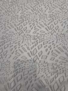 ผ้าซาตินเนื้อบางเบาของผู้หญิง abaya ผ้าแจ็คการ์ดสีดำ100% โพลีเอสเตอร์เนื้อผ้าระบายอากาศได้ดี (PK 1056) สำหรับเด็กผู้หญิง - Product Image 3