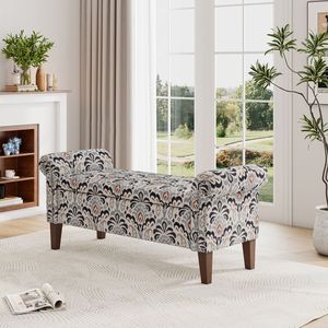 Conrad <b>Storage</b> Ottoman Stylish <b>Stool</b> <b>with</b> Practical <b>Storage</b> Solution - Product Image 1