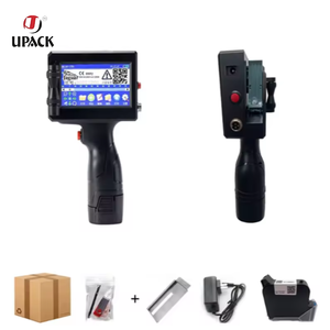 Imprimante jet d'encre portable intelligente UPACK 25,4 mm avec écran tactile, date d'expiration, numéro de série numérique, machine de codage par lots pour cartons - Product Image 4