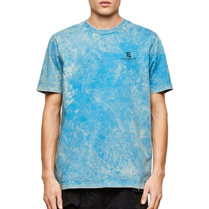 Camiseta Vintage Unisex con Lavado Ácido, 100% Algodón, Hombros Caídos, Estilo Hip Hop, Ropa Urbana de Verano 2026 - Product Image 1