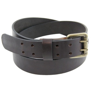 Cinturón de Cuero Genuino de Lujo con Hebilla de Latón para Hombre, Accesorios Masculinos de Primera Calidad, Cinturones de Cuero 100% Originales, Gran Venta - Product Image 1