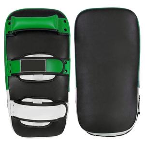 Escudo de patadas ajustable con logo personalizado para MMA, kickboxing, boxeo, entrenamiento de artes marciales, almohadilla de objetivo con acolchado de espuma suave, karate - Product Image 5