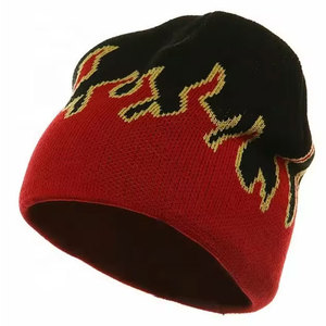 Econex Sports Unisex Black <b>Beanie</b> Hat Pom Pom Knit Winter Casual Style for Adults 56-58CM Head Circumference 100% Acrylic - Product Image 2