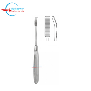 Instrumentos Médicos de Acero Inoxidable, Lima Nasal Curva, Lima para Rinoplastia, Instrumento de Cirugía Plástica ORL |   Hueso Facial - Product Image 4