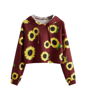 ODM/OEM Vente en gros – Nouveaux sweats à capuche courts en coton pour femmes grandes tailles avec fermeture éclair intégrale, design avant à badges pailletés, style streetwear, logo frontal - Product Image 6