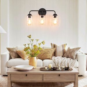 Paralume in Vetro Fatto a Mano Stile Ghiacciaio per Illuminazione Interna, Attacco E26, 3 Luci, Senza Lampadina - Product Image 6