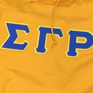 เสื้อฮู้ด Sigma Gamma Rho แบบกำหนดเอง เสื้อสเวตเชิ้ตผ้าฟลีซสำหรับชมรมนักศึกษากรีก เสื้อผ้าลำลองแนวสตรีทแฟชั่น เสื้อผ้าสำหรับวิทยาลัย ขายส่งแบบ OEM - Product Image 3