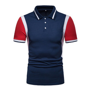 Chemises polo respirantes en tissu léger pour l'été, design adapté aux températures chaudes, tenue décontractée, toucher doux, style simple. - Product Image 1