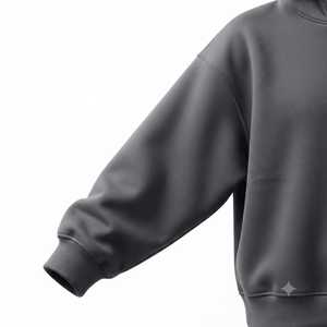 Sudadera con Capucha Extra Grande para Mujer, Personalizada con Bordado, 100% Algodón, Transpirable, Estilo Hip Hop, con Logotipo Personalizado en la Parte Delantera - Product Image 4
