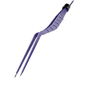 Pinzas Bipolares Manuales MEDZORA SURGICAL MS-17049 con Punta de Irrigación Tipo Bayoneta, Recubrimiento, para Cirugía ORL, Neurocirugía y Cardiaca, de Acero, Incluye Cable 1 - Product Image 2