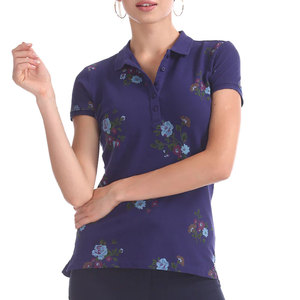 T-shirt décontracté pour femme avec logo personnalisé, en toile respirante de haute qualité, idéal pour l'été – Vente en gros - Product Image 1