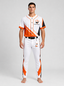 Baseball Uniform Professional Team Clothing Engineered With Sweat Absorbing Breathable Material For Baseball Players <b>Coaches</b> - Product Image 1