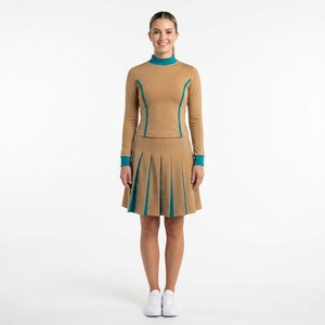 Uniformes de Animadoras 2026 de Tres Colores con Bloques de Color Intensos y Marca del Equipo para Equipos de Competición OEM - Product Image 5