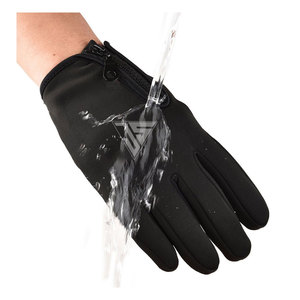 Guantes Cómodos para Verano y Otoño, Guantes de Ciclismo de Poliéster Impermeable con Tela de Neopreno y Estampado de Silicona - Product Image 2