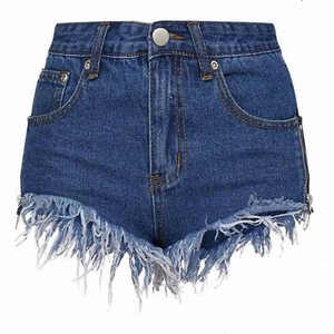 Nueva Tendencia en Pantalones Cortos de Mezclilla para Hombre, de Alta Calidad, Cintura Elástica, Secado Rápido, Impermeables, Casuales de Verano - Product Image 1