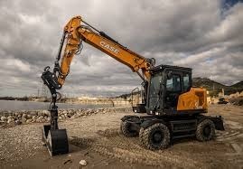 Excavadora sobre Ruedas con Sistema Hidráulico Avanzado para Construcción, Obras Viales, Elevación, Excavación y Manipulación de Materiales, Resistente y Confiable - Product Image 4